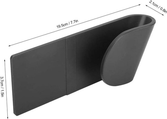 1 Pcs Rangement de Casserole, 6 Places, Support pour Casserole, Porte Couvercles Suspendue pour Ustensiles de Cuisine et Poêle Porte Couvercle Mural Maniable(Noir