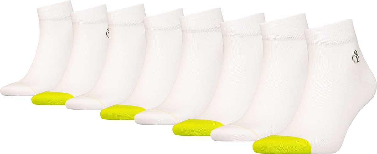SOKKEN 8 PACK Scotch & Soda kwartsokken voor heren in een verpakking van 8 stuks