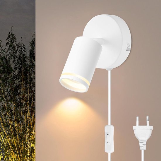 Tot stand brengen Kennis maken stel je voor muurlamp met stekker Naleving van Ac