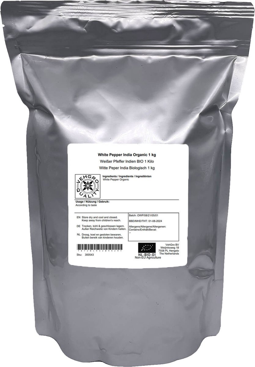 Witte Peper - 1 Kg - Holyflavours
