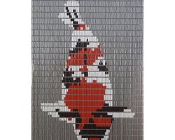 Vliegengordijn Hulzen Koi karper - 90cm x 210cm