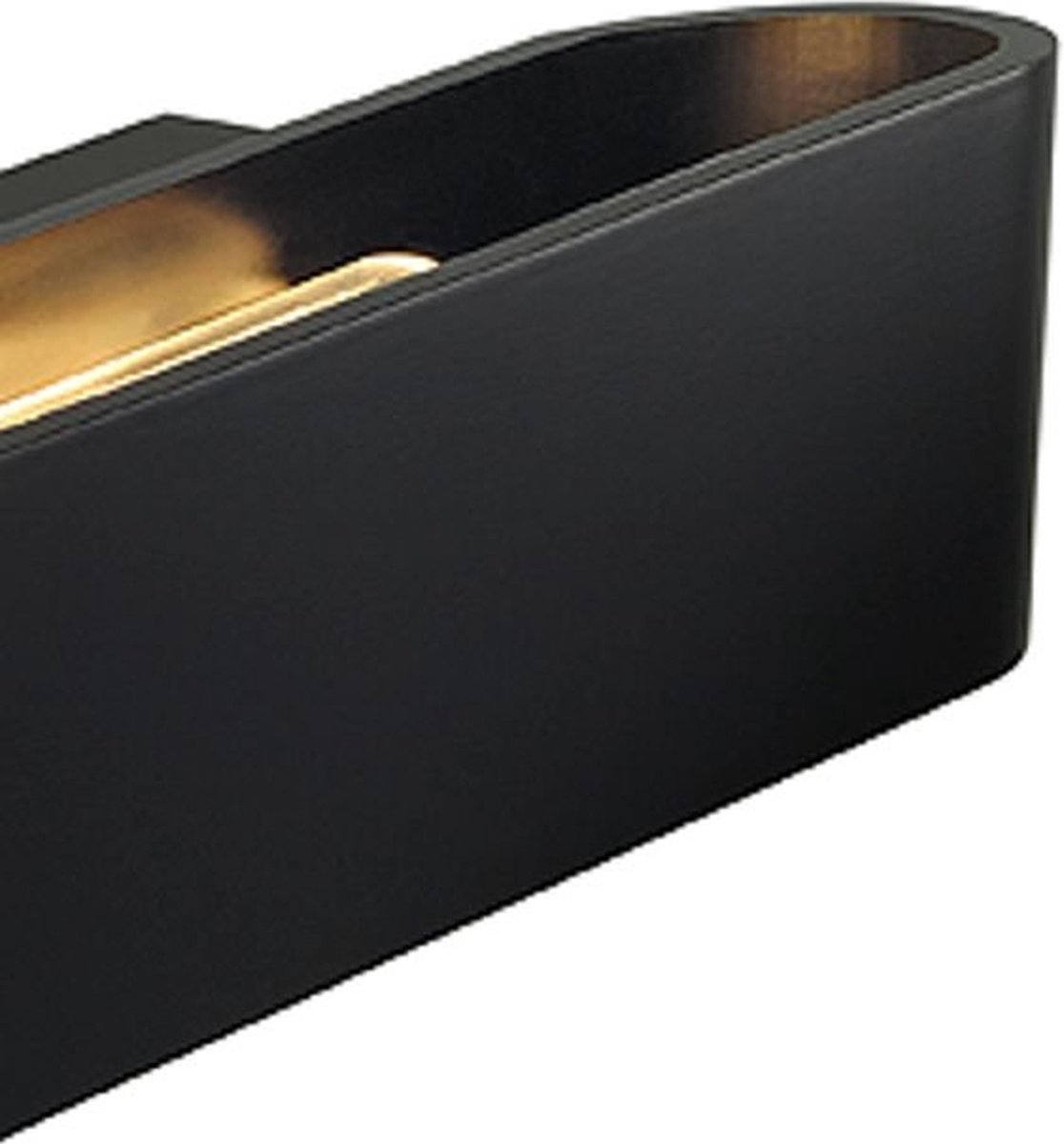 SLV OSSA R7s 300 wandlamp Wandlamp 1x120W Zwart 151410