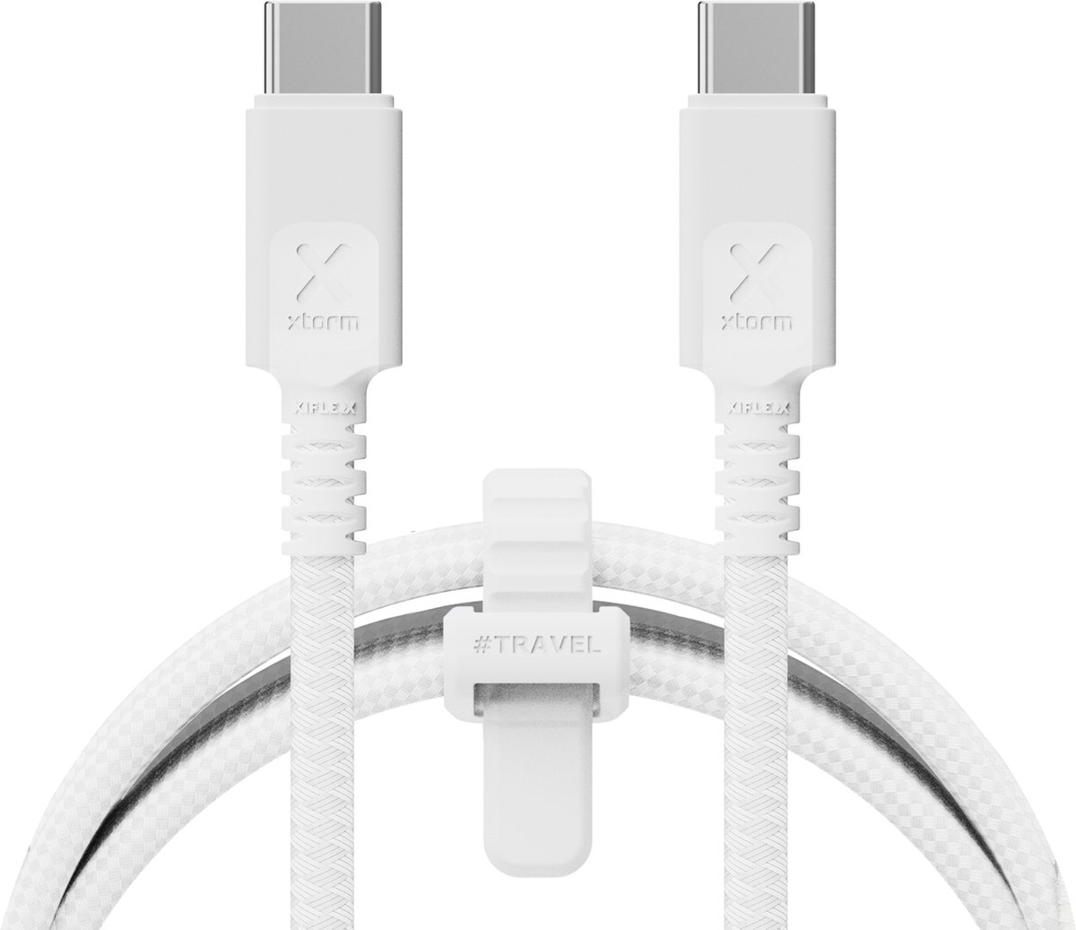 Xtorm Next Gen USB-C PD Ultra 240W Kabel - 1,5 meter - Wit