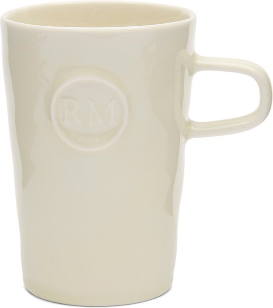 Portofino mok, rond, wit