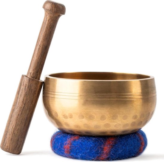 Handgemaakte Nada Yoga Klankschaal van Brons, 1050-1550 gram