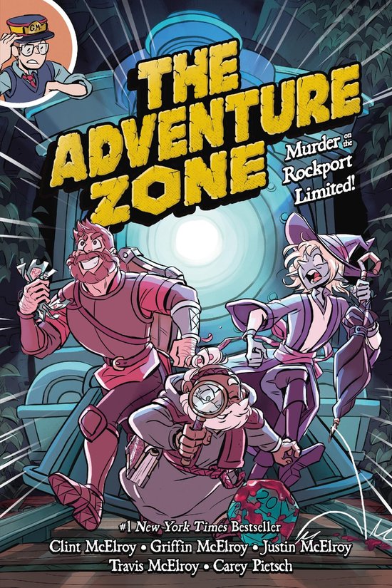 Adventure Zone Murder on the Rockport Limited, The Adventure ... - cover