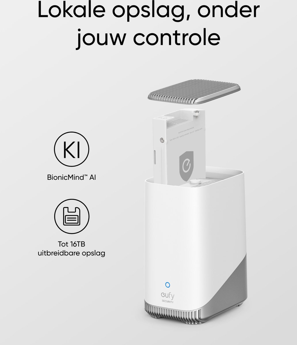 eufy Security S3 Pro Buitencamera met HomeBase 3 + eufy Security E340 Video Deurbel met Chime - Bundelvoordeel – foto 5