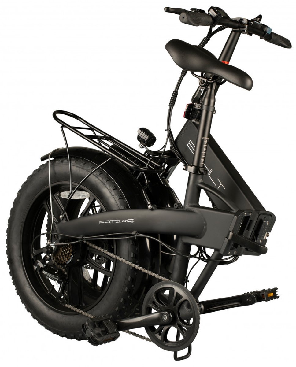 BOHLT Fat Twenty - Elektrische Vouwfiets - 20 inch Fatbike - 250W Motor - 374Wh Uitneembare Accu - 6 Versnellingen - Schijfremmen - Zwart thumbnail 2