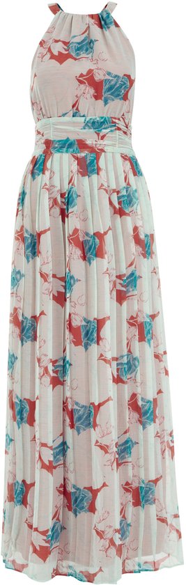WE Fashion Dames Maxi jurk met dessin