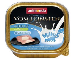 Animonda Cat Vom Feinsten 32x100g - met kalkoen + melkcentrum