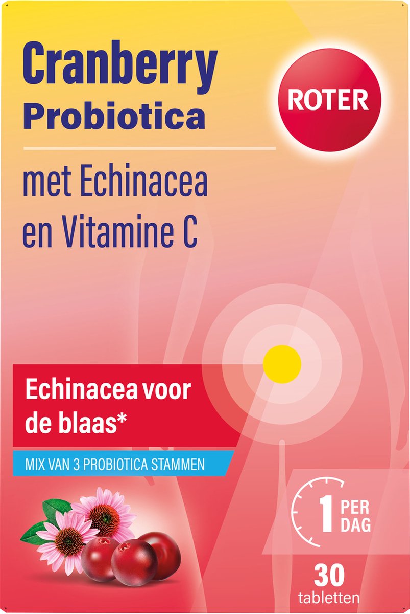Goedkoopste Roter Cranberry Probiotica - Supplement- 30 capsules