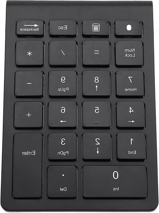 Draadloos mini-toetsenbord, Bluetooth 3.0, ultradun, oplaadbaar, draagbaar, compact en stil, 49 toetsen voor computers, iPad, laptops, tablets, smartphones