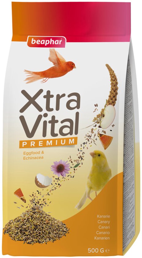 Beaphar XtraVital Kanarie - 7 x 500 gr - Voordeelverpakking
