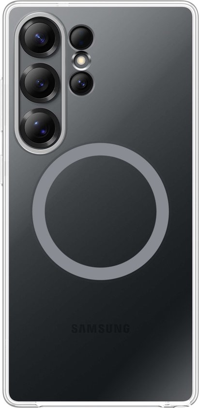 Coque Samsung Galaxy S25 Ultra - Coque Aimantée Transparente - Transparente