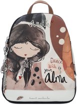 ANEKKE Sac à dos Alma 3 compartiments - Berry Maroquinerie