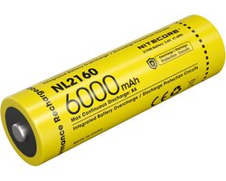 Nitecore NL2160 Oplaadbare 21700 Li-Ion batterij 6000mAh