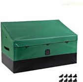 Bol.com Groene Weerbestendige Buitenopslag Box - Waterdichte Opbergbox voor Tuin - 550L Volume aanbieding