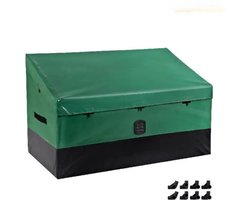 Groene Weerbestendige Buitenopslag Box - Waterdichte Opbergbox voor Tuin - 550L Volume