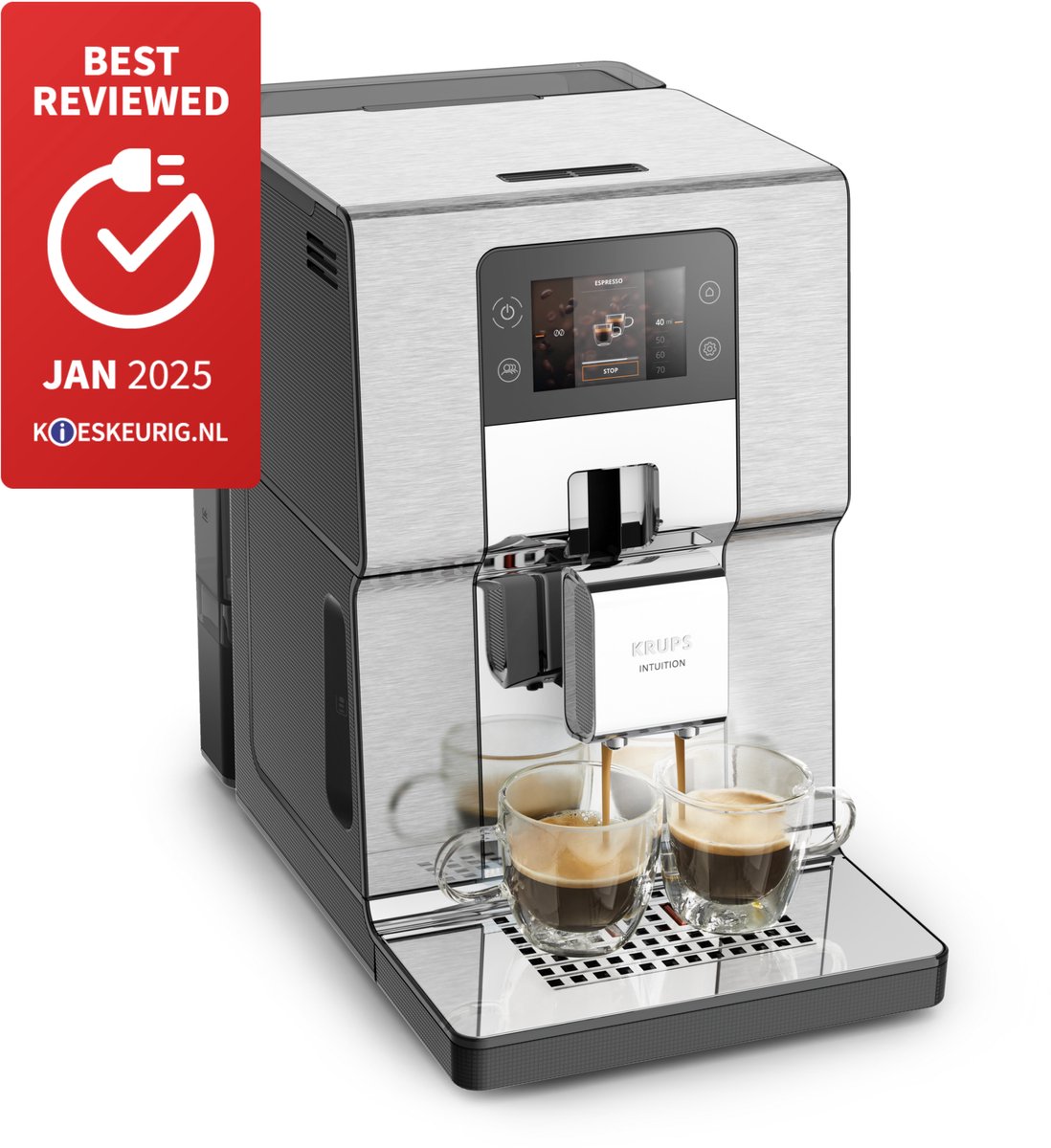 Krups Intuition Experience+ EA877D - Volautomatische espressomachine