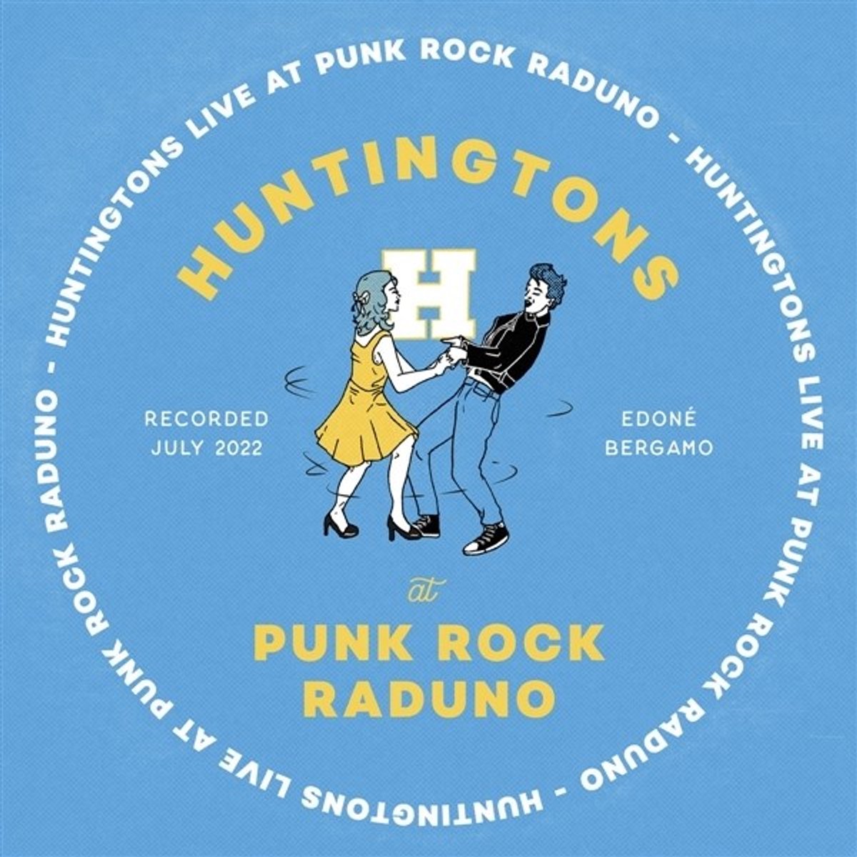 The Huntingtons - Live At Punk Rock Raduno (LP)