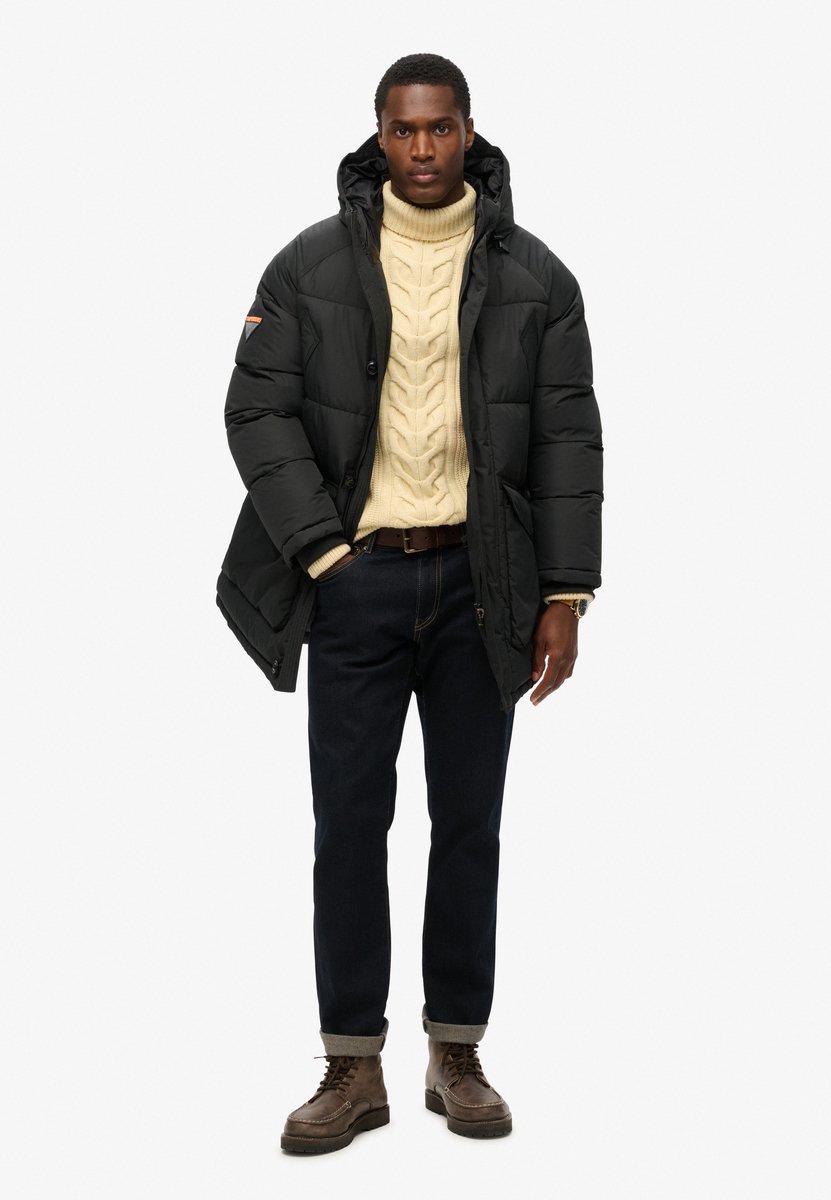 Superdry Expedition Puffer parka Heren Gewatteerde jassen Noir
