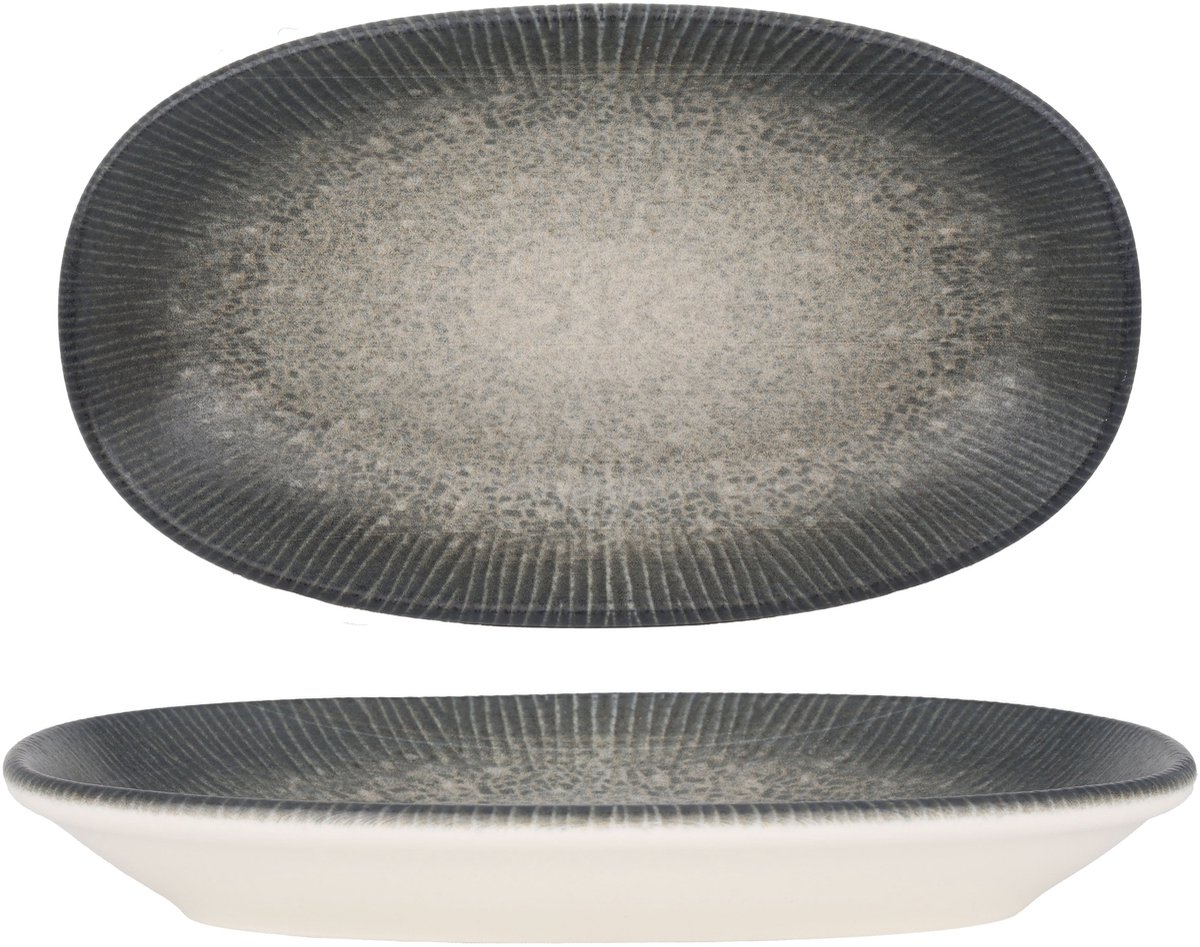 Bonna Serveerschaal - Arctic - Porselein - 19x11 cm - set van 2
