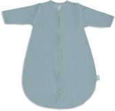 Jollein Newborn Slaapzak Zomer Met Afritsbare Mouw 60cm - Rond - Ajour Sea Green- Zomerslaapzak
