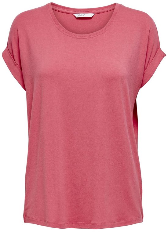 ONLY ONLMOSTER S/S O-NECK TOP NOOS JRS Dames T-shirt - Tea Rose
