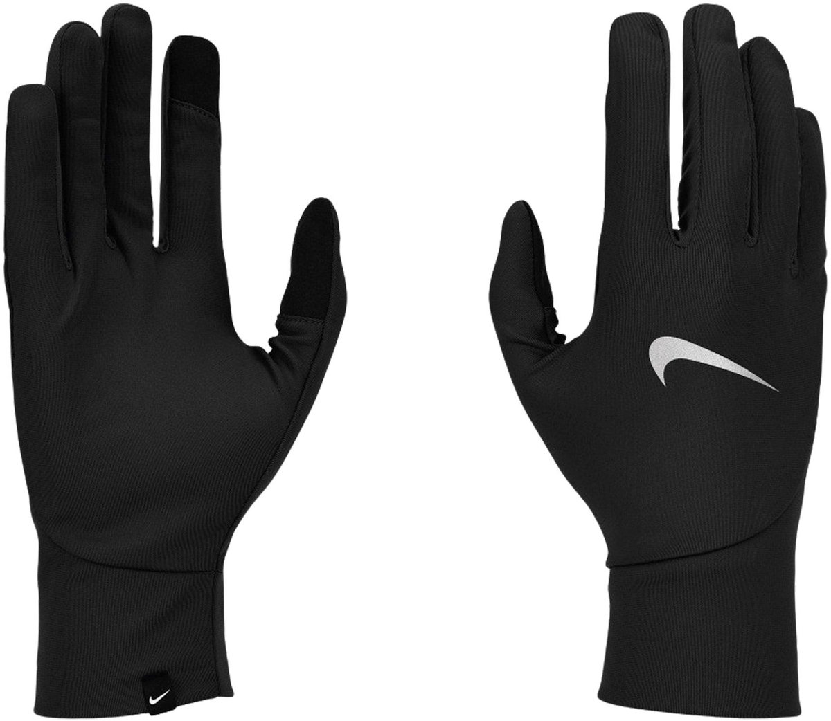 Nike Pacer Therma-FIT Lightweight Hardloop Handschoenen Dames Zilver