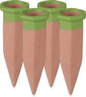 10 Stuks - Terracotta Plantenwaterspikes - Kan Gebruikt Worden Met Coca Cola Flessen Waterspikes Voor Kamerplanten Automatisch Irrigatiesysteem Terracotta Kleur 4 4 10 5 Cm Geschikt Voor Thuis Kantoor Balkon