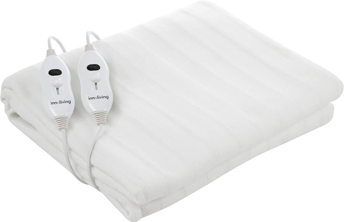 Elektrische Deken Single - Polyester Wit - 160 x 140 cm