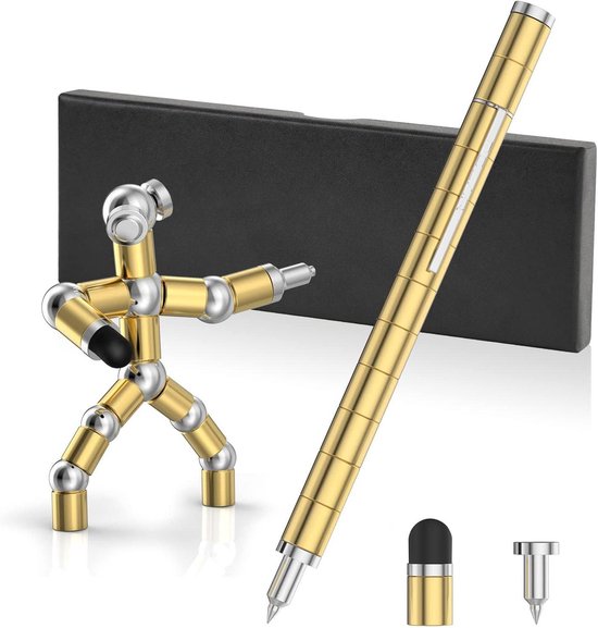 OSDUE Magnetische pen, blauw, creatief, magisch, grappig, magnetische pen, balpen, decompressie, fidget pen, een klein cadeau om stress te verlichten, grote set OSDUE Magnetische pen, blauw, creatief, magisch, grappig, magnetische pen, balpen, decompressie, fidget pen, een klein cadeau om stress te verlichten, grote set