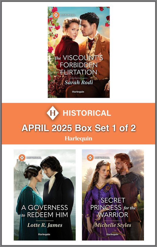 Harlequin Historical - April 2025 - Box Set 1 of 2 - cover