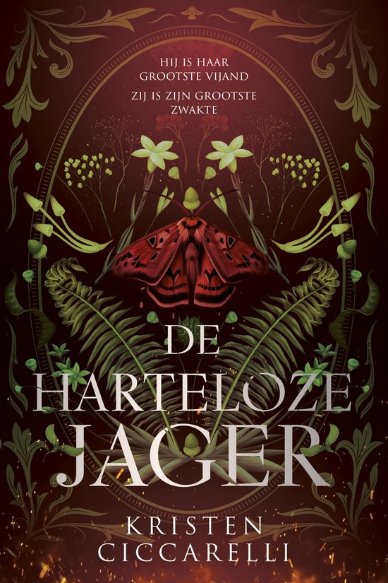 Foto: Crimson moth 1 de harteloze jager
