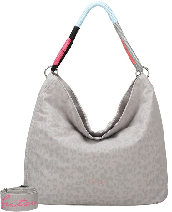 Fritzi aus Preußen Olga Limited Leo Rainbow Sky Hobo Bag Leo Soft Stone