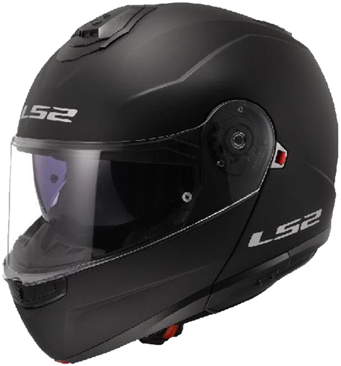 LS2 FF908 STROBE II Gloss Zwart-06 Systeemhelm - Maat M - Helm – foto 4