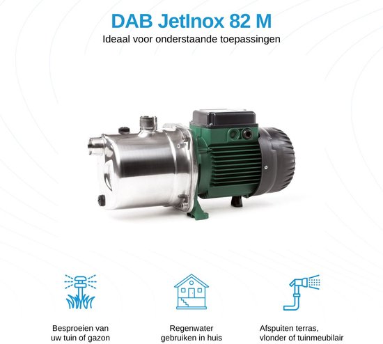 DAB pomp JETINOX 82 M | bol