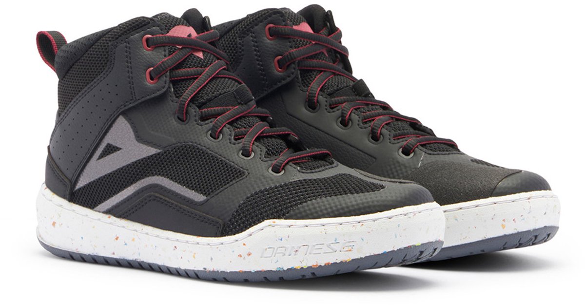 Dainese Suburb Air WMN Schoenen Zwart Wit Apple Butter - Laars
