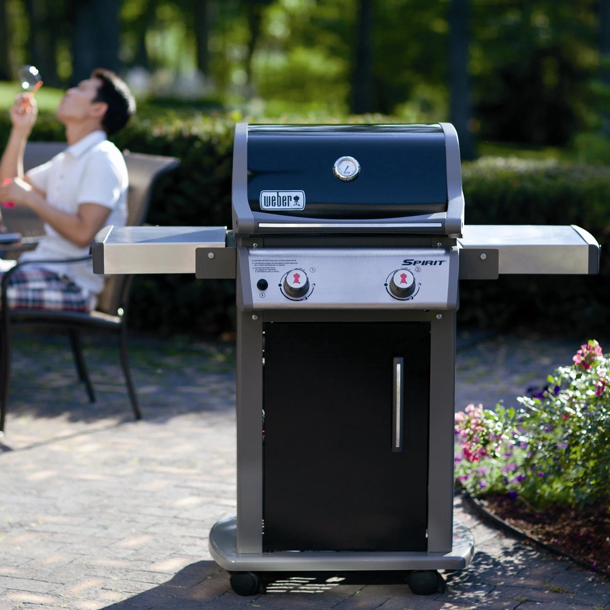 BBQ WEBER 1500866 SPIRIT E-210 LP BLK BE/LU