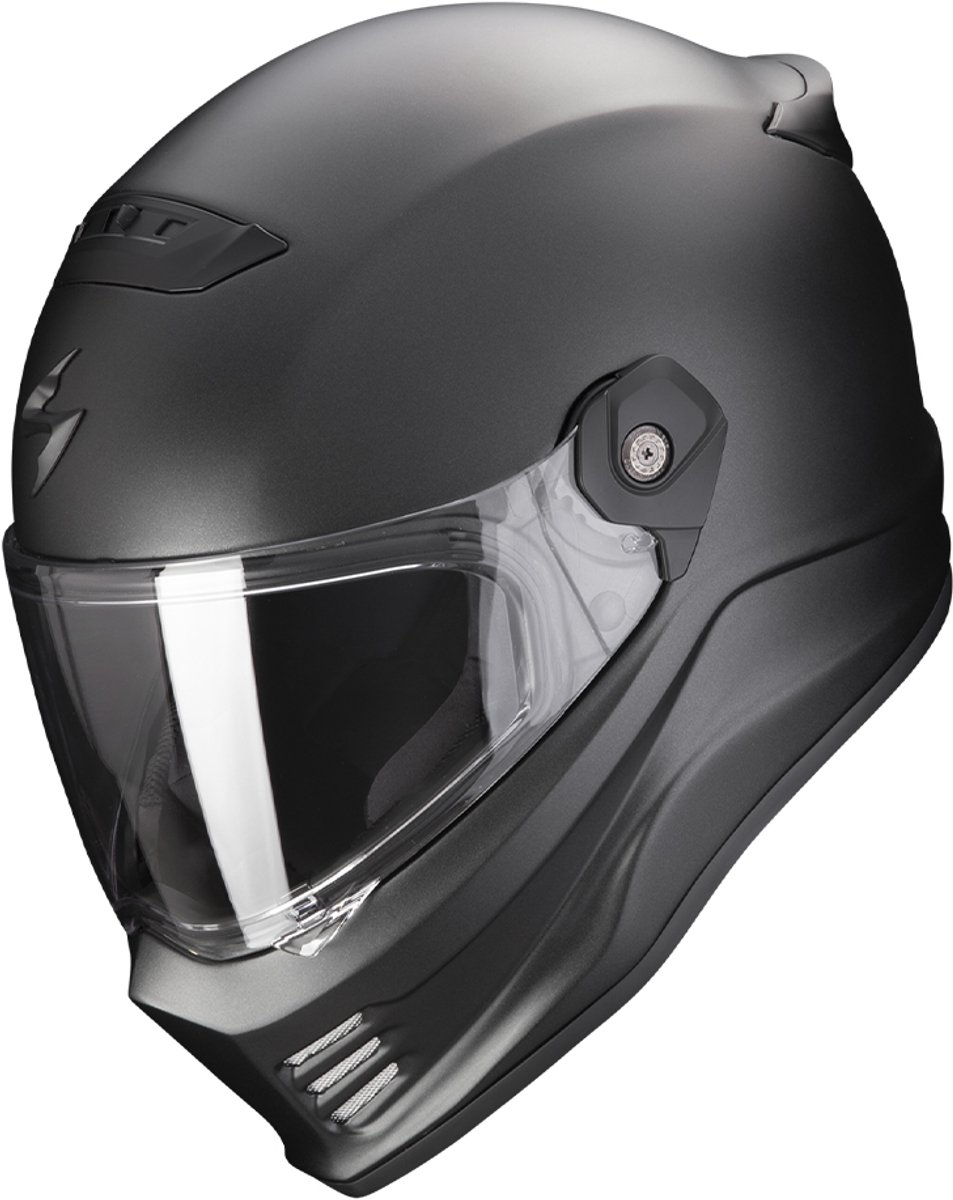 Scorpion Covert FX Solid Mat Zwart Integraalhelm - Helm