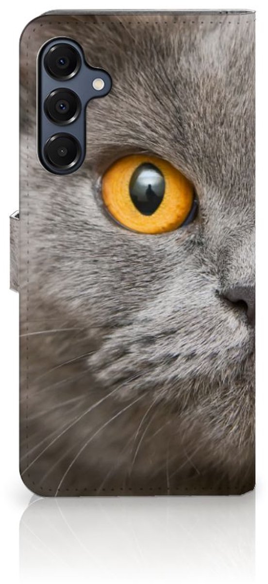 Telefoonhoesje met Pasjes Samsung Galaxy A16 4G/5G Britse Korthaar