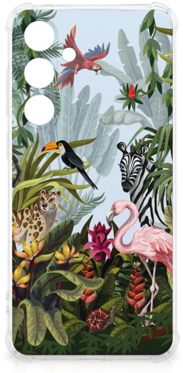 Case Anti-shock voor Samsung Galaxy S24 FE Jungle