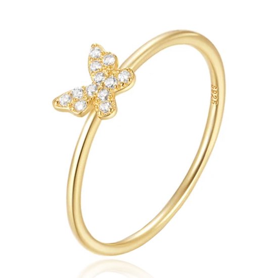 Witte Balconette Top met Gouden Studs
