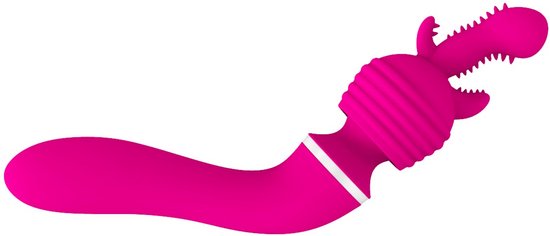 Foto: One2play vibrator koppel vibrator 4 in 1 vibrator met 4 losse opzetstukjes eenvoudig wisselbaar brengt jullie naar een echt hoogtepunt met 10 verschillende trilstandjes geschikt voor clitorale anale orale en eikel stimulatie