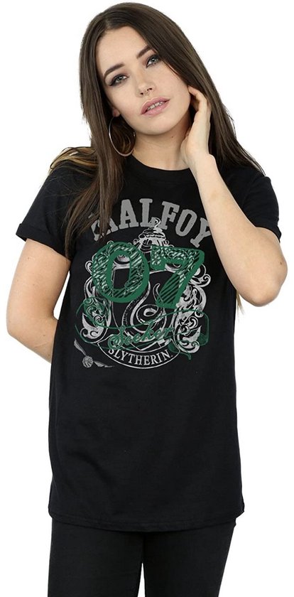 Harry Potter - Slytherin Dames Tshirt - Zwart | Attitude Holland Harry Potter - Slytherin Dames Tshirt - Zwart | Attitude Holland