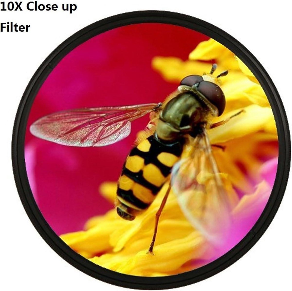 Draagbare Macrofilterset Helder Zicht Lichtgewicht voor Portretten (82 mm) - Camerafilter