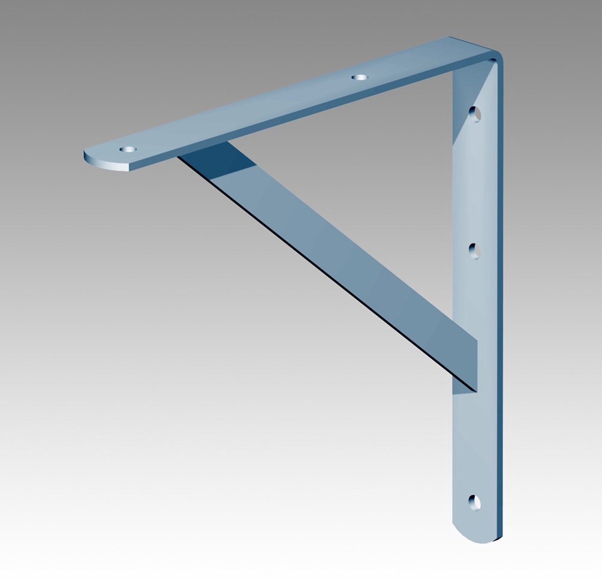 PLANKDRAGER WIT TYPE 9 250 X 400 MM
