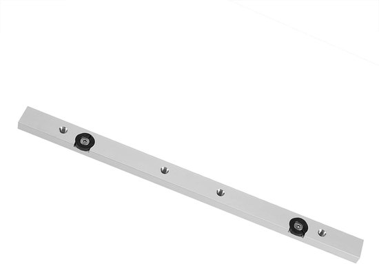 T-groef rail, verstekrail, 75 type 1200 mm T-rail, aluminium T-groef geleiderail, doe-het-zelf T-groef verstekrail, houtbewerkingstafelcirkelzaag, mini-T-rail voor hekbevestiging