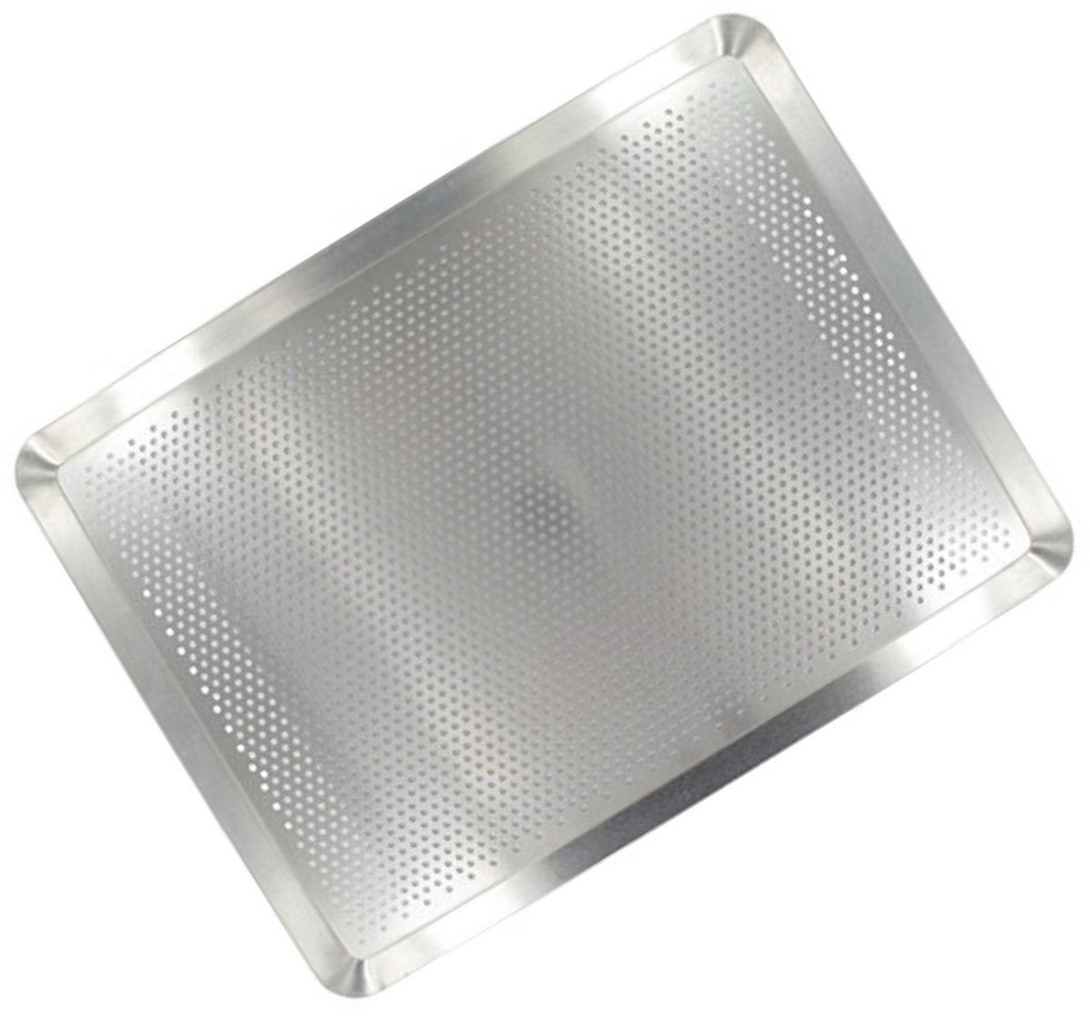 Perforeerbare bakplaat 40 x 30 cm in 18/10 aluminium Zenker Special Cooking