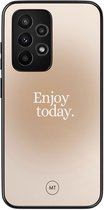 Coque rigide en TPU pour Samsung Galaxy A52 5G - Enjoy -en dès aujourd'hui - Beige, Vert - Superbes Housses de téléphone